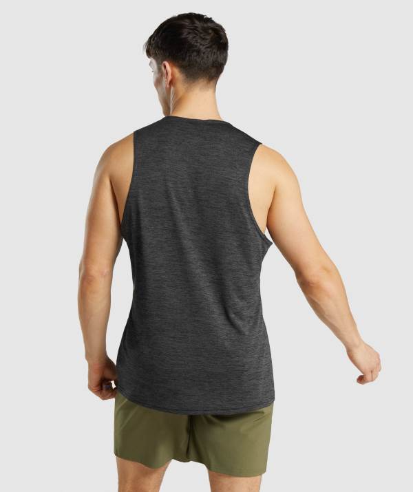 Panske Tielko Gymshark Arrival Marl Čierne | FP8520167